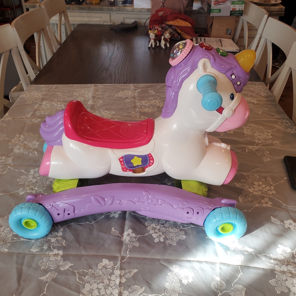 V tech prance and rock learning unicorn